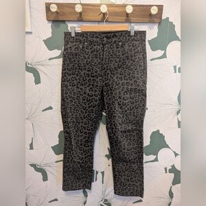 Vintage Slim High Rise Leopard Print 10P/30